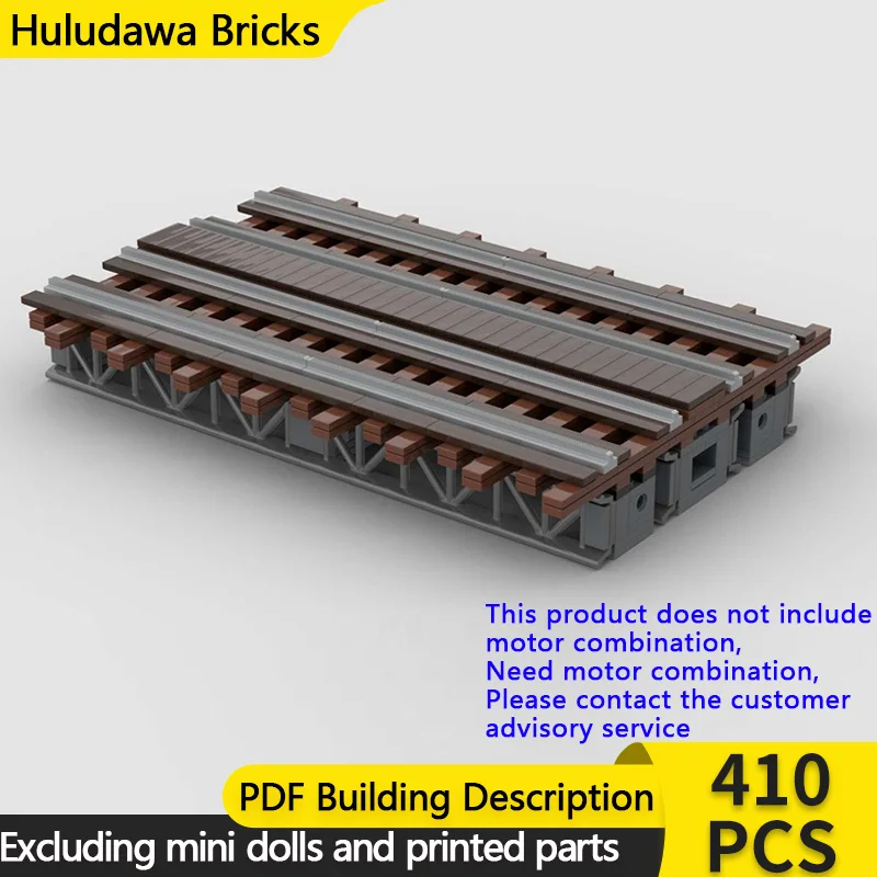 

Модель городской улицы City Street View: Конструктор MOC, железнодорожные пути, модульная технология, детские праздничные подарки, набор для сборки игрушек