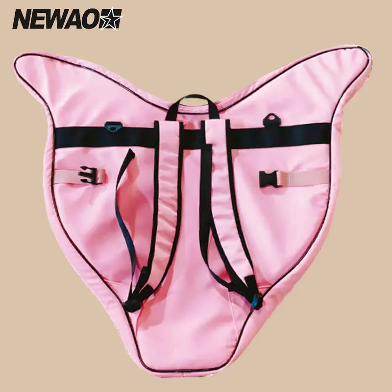 Mermaid Waterproof Fish Net Bbag Double Shoulder Backpack Free Diving Fins Bag
