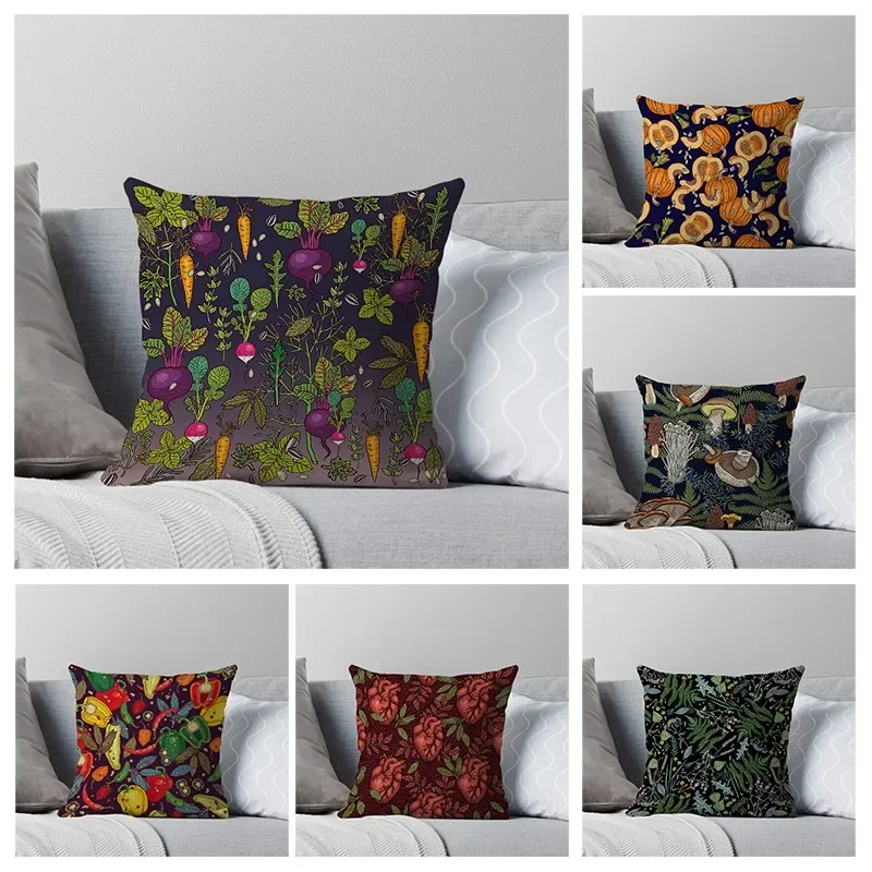 Printed Pillowcase 40*40 50*50 Home Decoration Sofa Bed Pillowcase Snow Mountain Forest Morocco Cushion Cover45*45cm 60*60cm