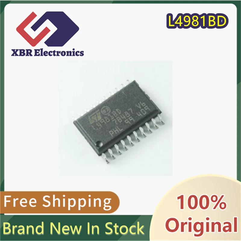 

(5/50 pieces) L4981BD L4981 SOP20 Power Management IC Brand new genuine original In stock