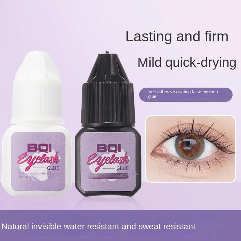 Pegamento de pestañas postizas de injerto, autoadhesivo de larga duración, secado rápido Natural, 5ml