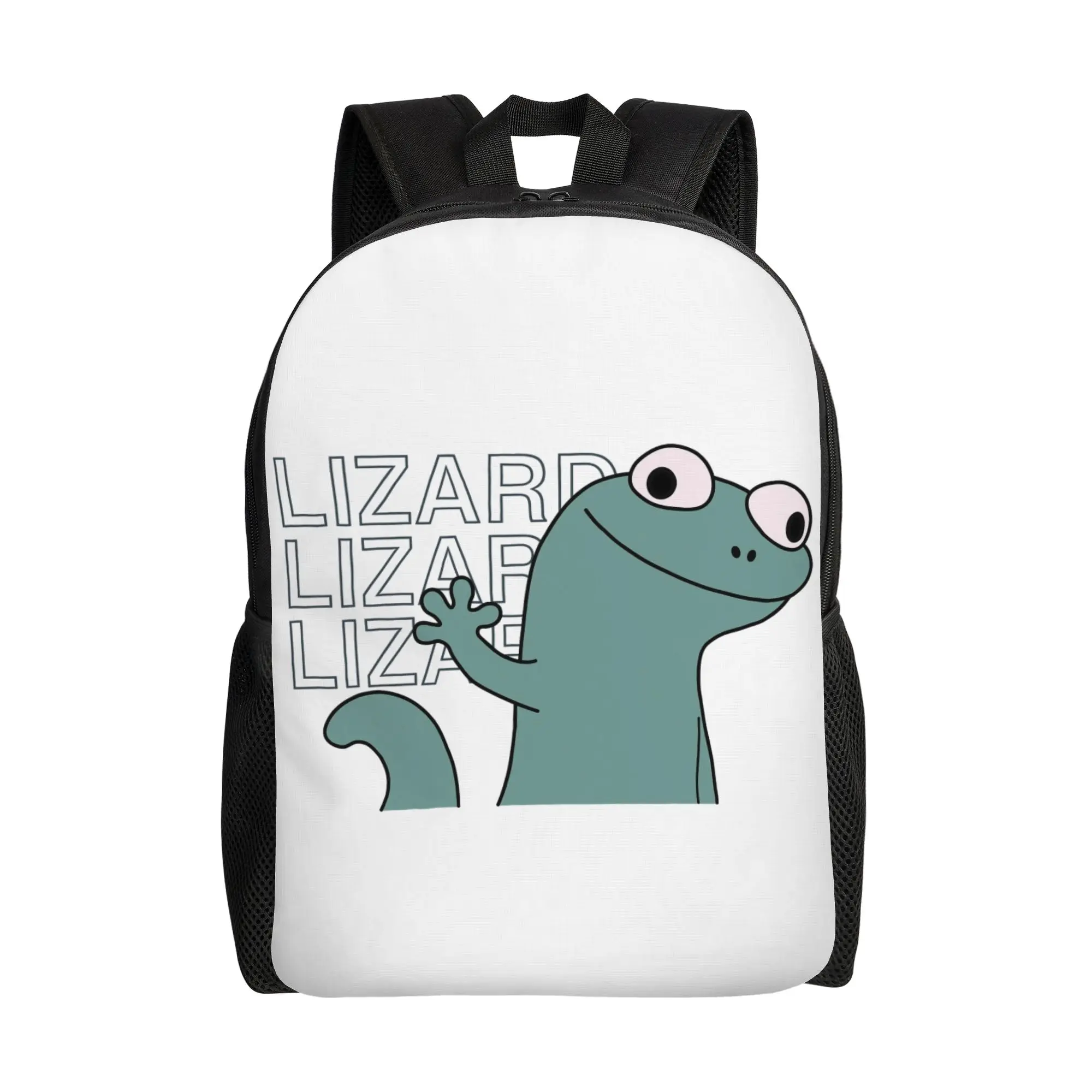 

Lizard Lizard Lizard Meme Backpack Kawaii Backpacks Youth Travel Breathable High School Bags Custom Rucksack