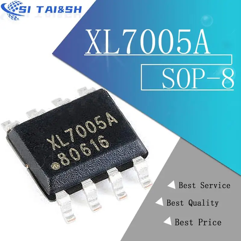 10pcs/lot NEW XL7005 XL7005A XL7005E1 SOP8 Step-down dc  converter chip