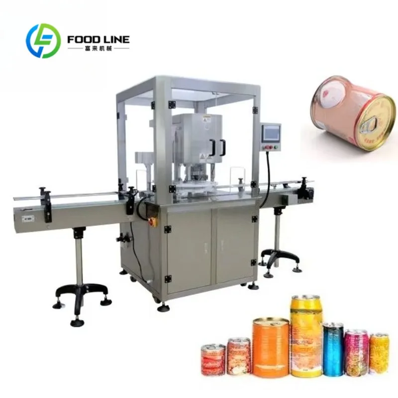 Customized Commercial Can Sealer for Powdered Food Packaging Food Processing Factory Commercial-Grade High-Seal Performance
