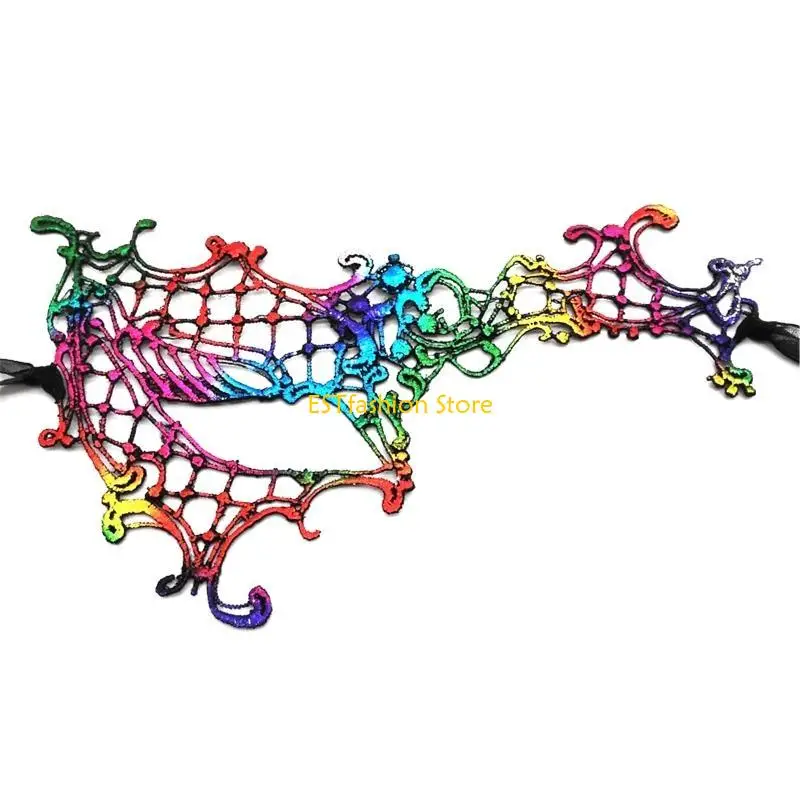 Y5GC 섹시 레이스 아이 마스크 할로윈 아이 마스크 마스크 마스크 반면 코스프레 마스크