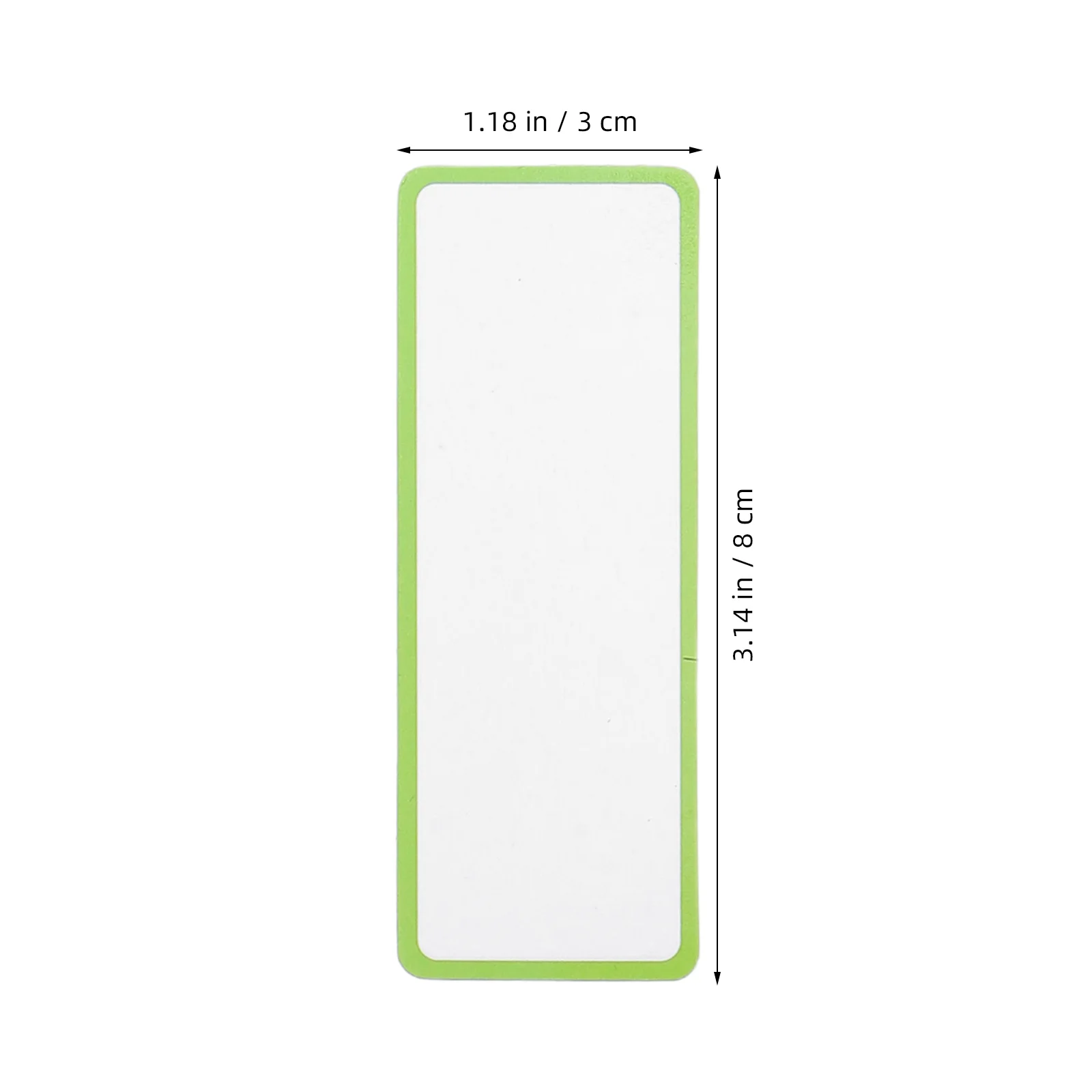 54pcs Reusable Magnetic Dry Erase Labels Waterproof Writable Colorful Border For Classroom Home Office Garage Refrigerator