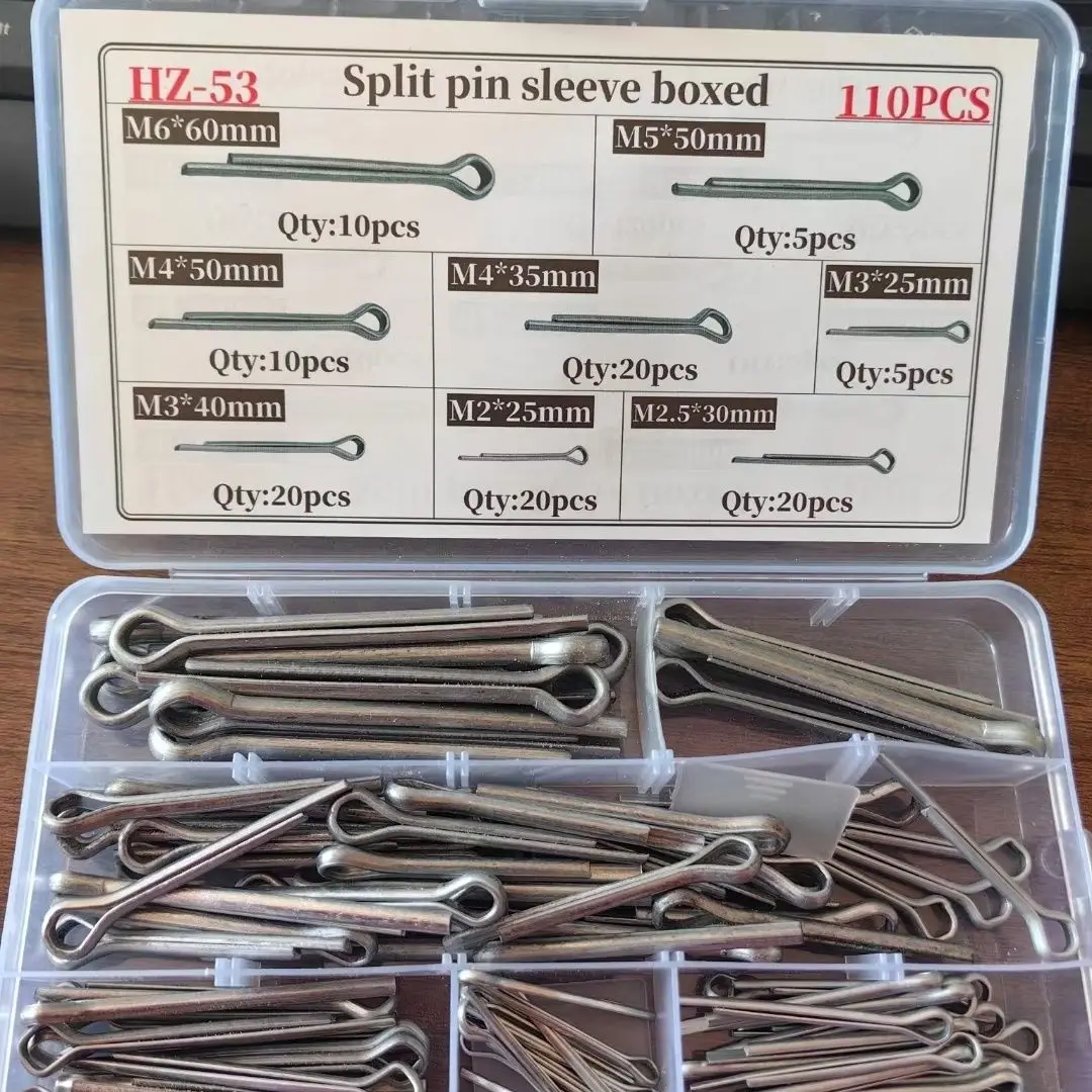 Card locking agricultural machinery pin, open mouth pin, universal open mouth pin, wheel pin