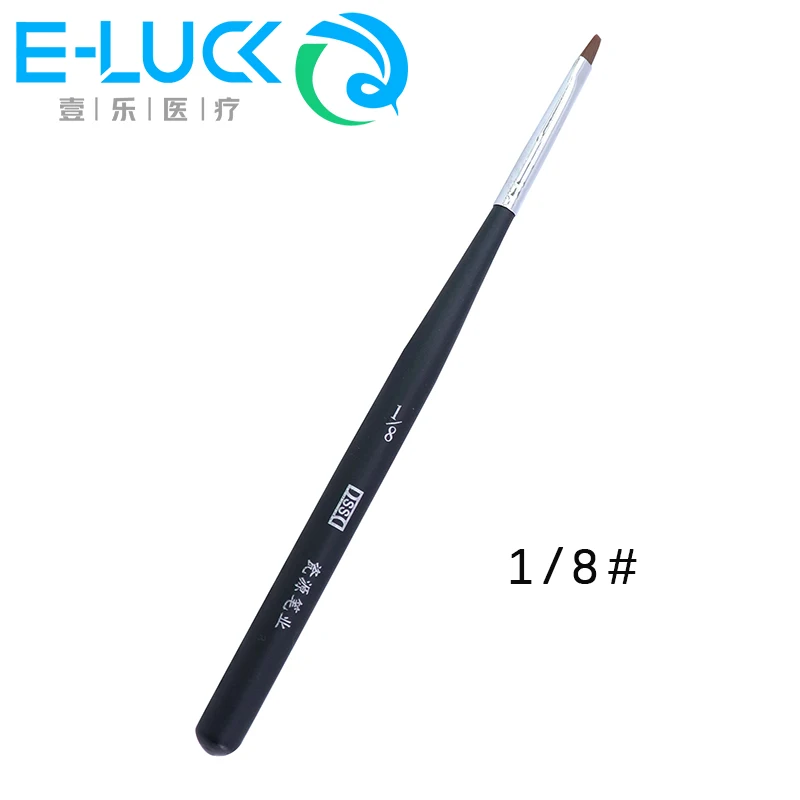 1pc Dental Porcelain Brush Pen Shaping Silicone Adhesive Composite Porcelain Teeth Dentist Tools