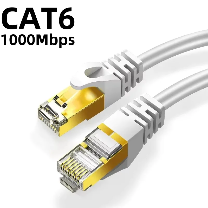 Ethernet Cable Cat 6 Flat Long High Speed Network Cable Rj45 Connectors for Router Modem Cable Ethernet Cat 6 5/10/15/20/25/30M