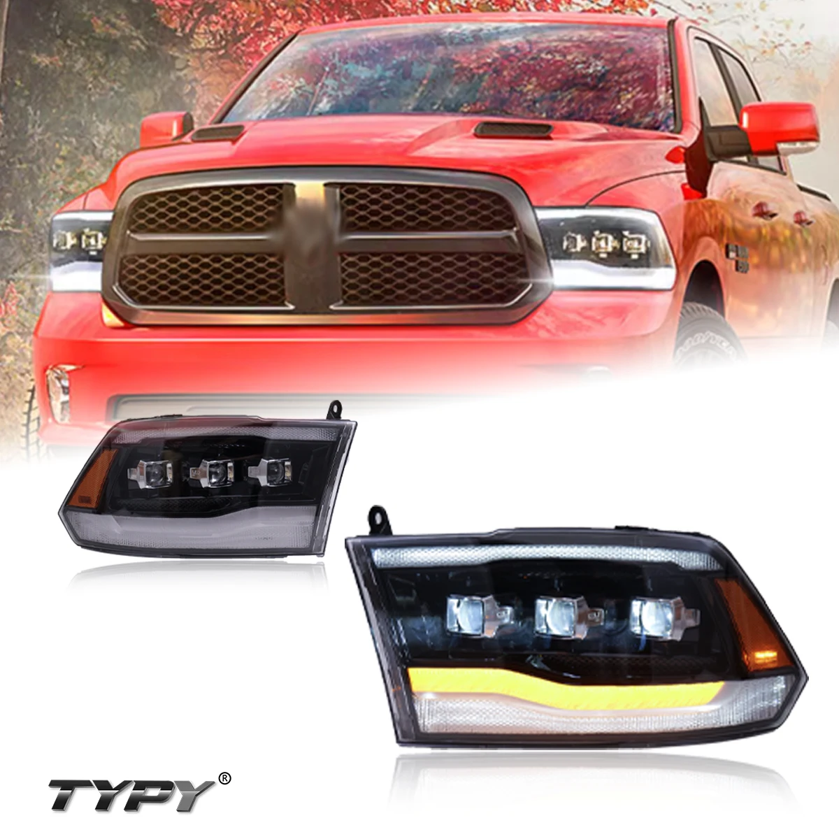 

Factory Headlamps Car Lamp Assembly Headlights For Dodge Ram 1500 2009 2010 2011 2012 2013 2014 2015 2016 2017 2018