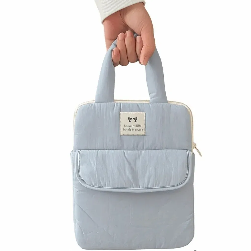 

Stylish 11 Inch Shockproof Laptop Bag Soft Portable Computer Bag Casual Puffy Laptop Sleeve School