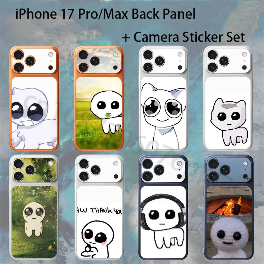 

TBH Autism Creature Yippies For iPhone 17 pro Max/ pro Full Cover Decal Skin Wrap Colorful Rear Protective Sticker Film