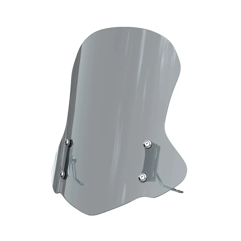 Customized Transparent Motorcycle Windshield Collision-Resistant UV-Safe Polycarbonate Molded PC Plastic Automotive Product