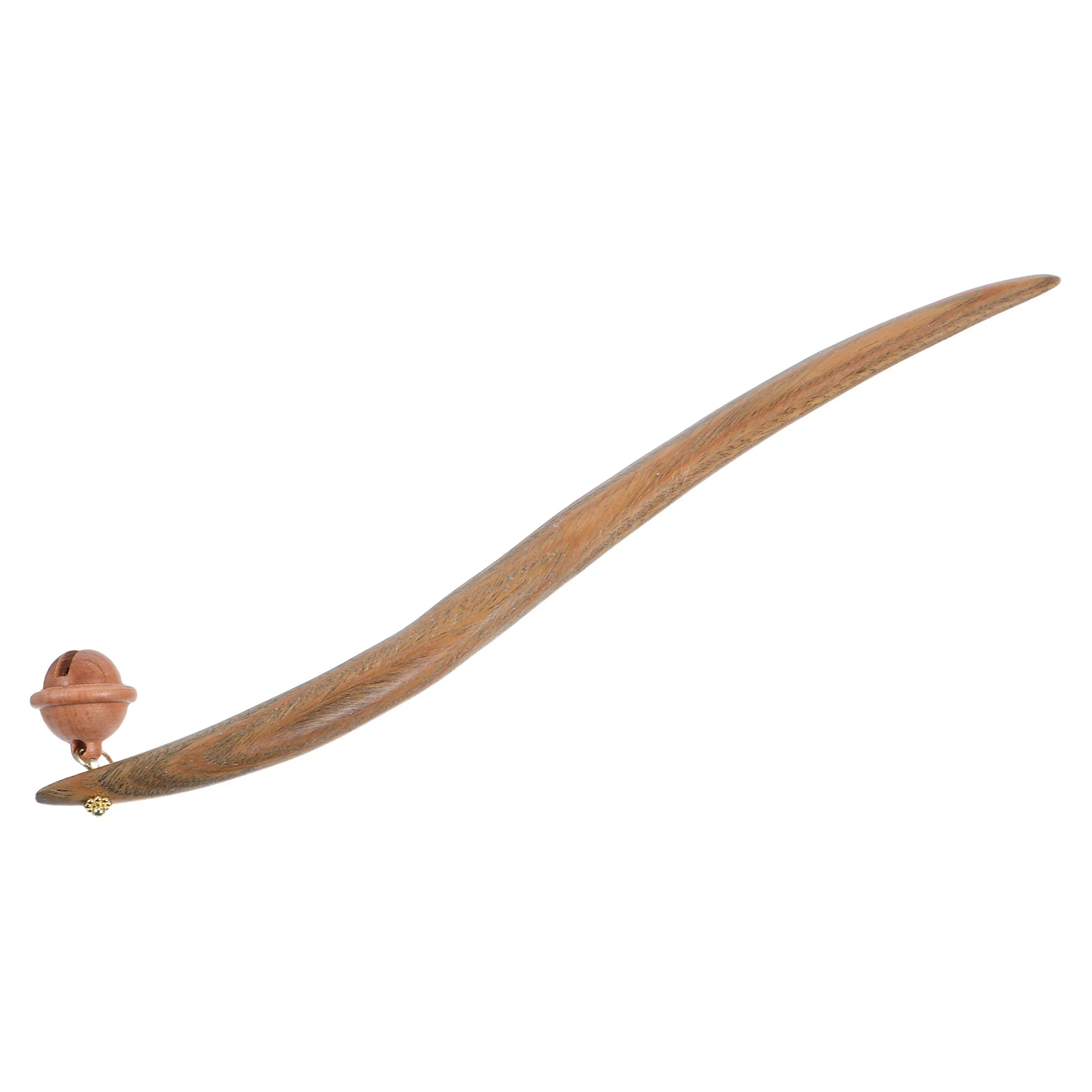 

Wooden Hair Stick Vintage Bell Chinese Hairpin Retro Long Hair Chopstick Accessories for Updo Hanfu Headdress Handmade Hairpin