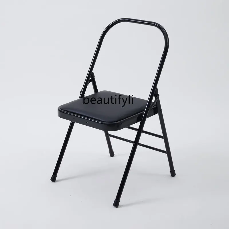 

Yoga Chair Stool Auxiliary Chair Household Folding Chair Sub Folding Chair Yoga Aids Chair