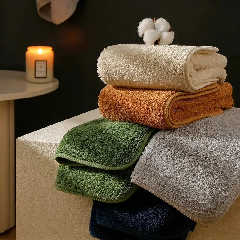 Towels 100% Cotton Type A Thickened Long-staple Cotton Face Towel and Bath Towel
