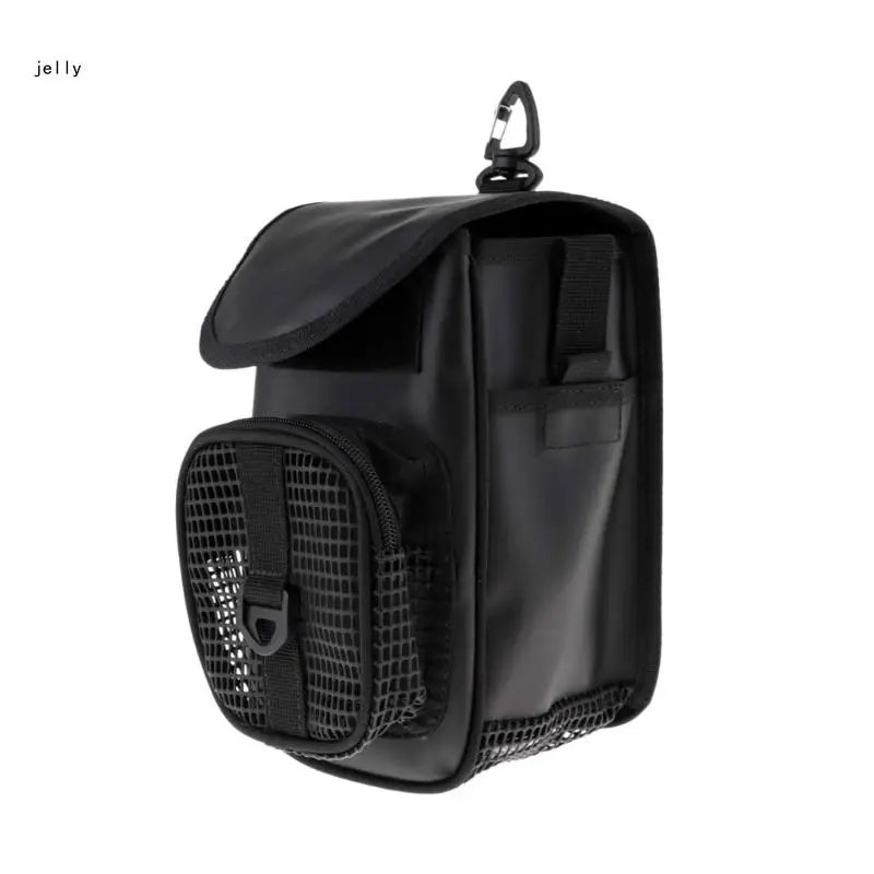 Scubas Diving Gear Bag Finger Reel Safe Outsides Marker Buoys Mesh Pocket Snorkeling Equipment Holder Carrying Pouches 448C