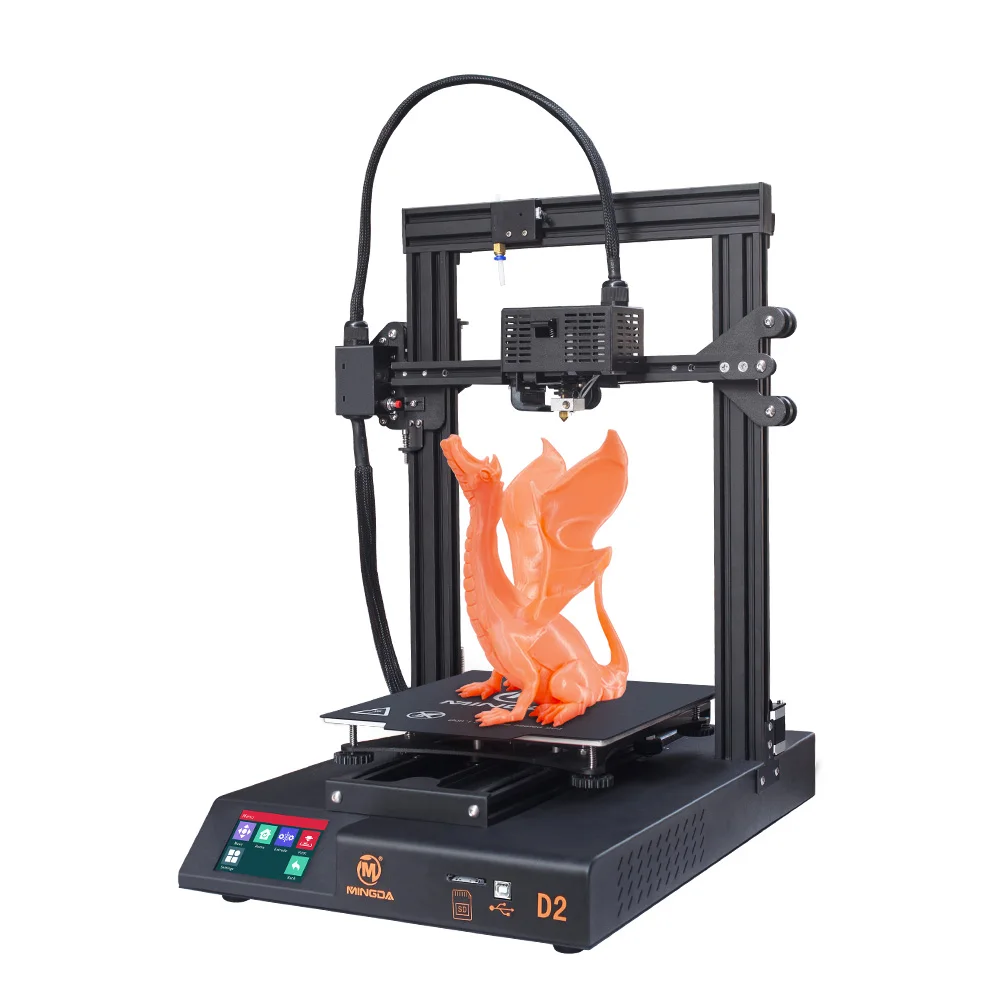 MINGDA D2 230*230*260mm High Accuracy Precision Desktop 3D Printer Impresora DIY 3D Printer Professional