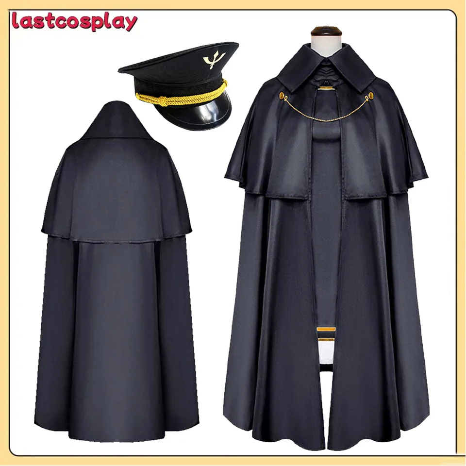 

Anime Roleplay Sajuna Inui Cosplay Uniform Costume Dress Cloak Hat Outfits Halloween Carnival Dress-Up Party Disguise Suit