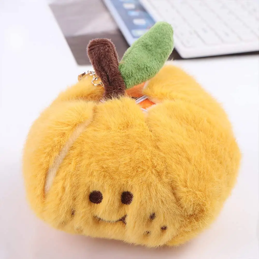 

Detachable Orange Plush Pendant Soft Appease Fruit Orange Plush Pendant Cartoon Cute Peeling Orange Plush Doll