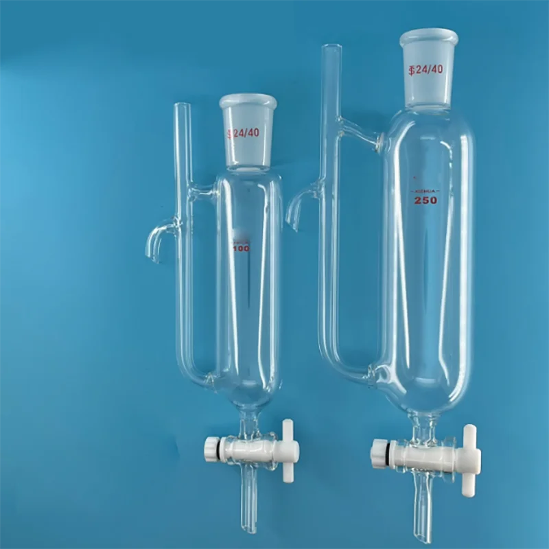 Glass oil and water separator oil and water receiver separator laboratory constant pressure separator 100ml250ml