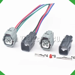 4 Pin Automotive waterproof connector oxygen sensor plug Harness plug with pigtail 7283-7040-10 7282-7040-10 For K2 K5 ix35