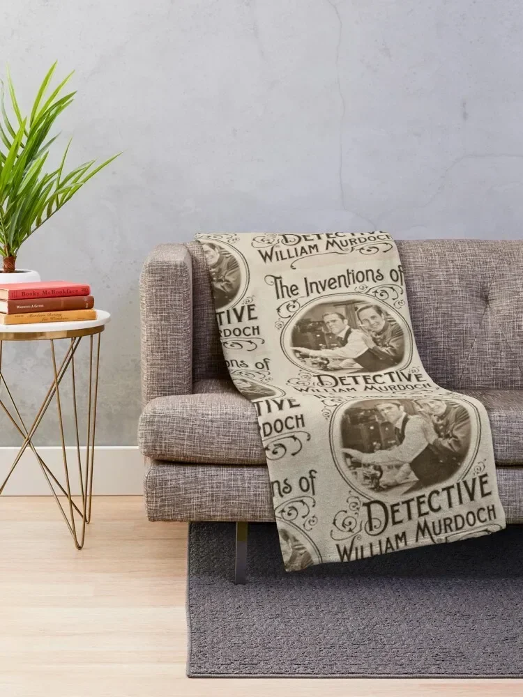 Murdoch mysteries Throw Blanket Custom Fashion Sofas Single Blankets