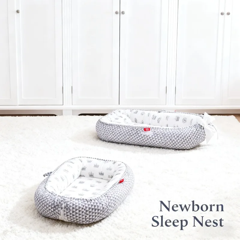 سرير متنقل وقابل للغسل لعام 2025 - سرير متنقل بتصميم بيونيك لحديثي الولادة #1