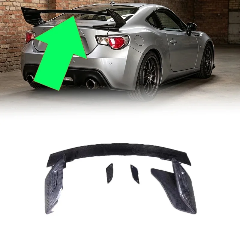 High Quality Wolf Style GT Large Rear Spoiler For 2012‑2020 Trunk Spoiler Wing Exterior Body Kits Auto Tuning Parts 3