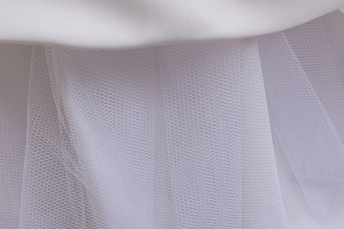 Kinderkleid für 3-12 Jahre, besticktes Spitzenkleid mit Schleife, Hochzeitskleid, Mädchen-Prinzessinnenkleid für Geburtstagsfeier, Abendkleid – Detail 17