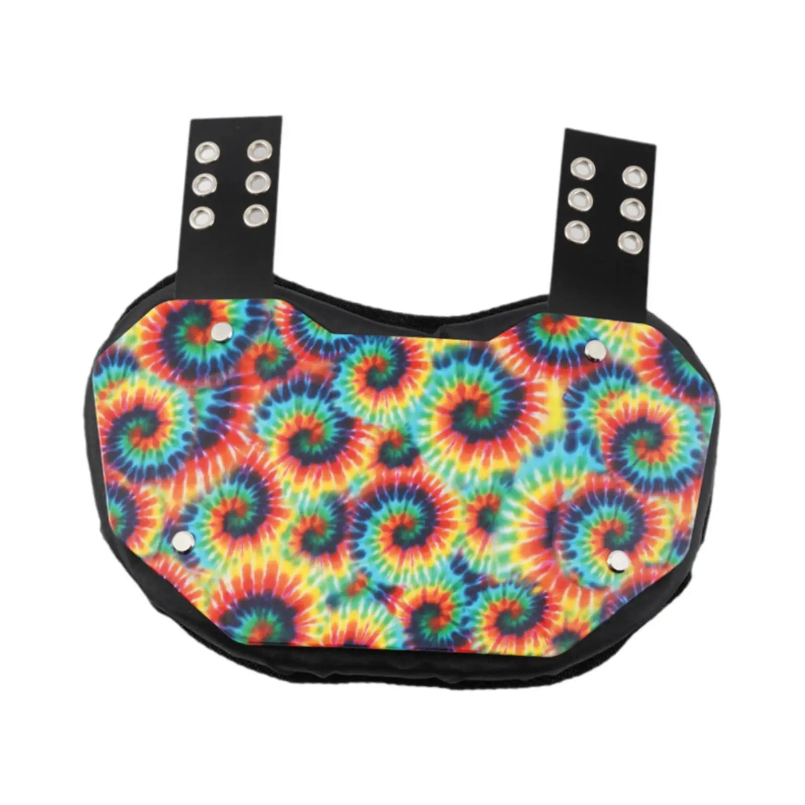 

Sports Back Bone Plate Foam Padding Shock Resistant Universal Fit Abrasion Resistant Football Gear for Gameday Players