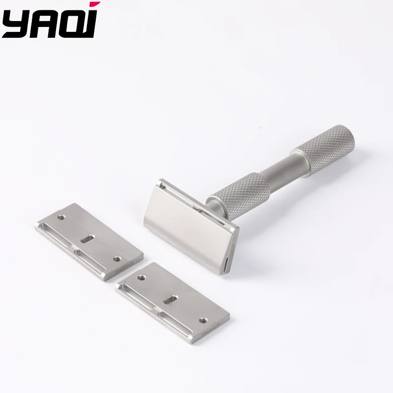 

2026 YAQI Aileron GEM Blade Safety Razor - Traditional Shaving Razor with 3 Plates for Smooth Comfortable Cut