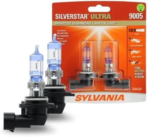 

Галогенные лампы для фар SYLVANIA 9005 SilverStar Ultra – 2 шт.