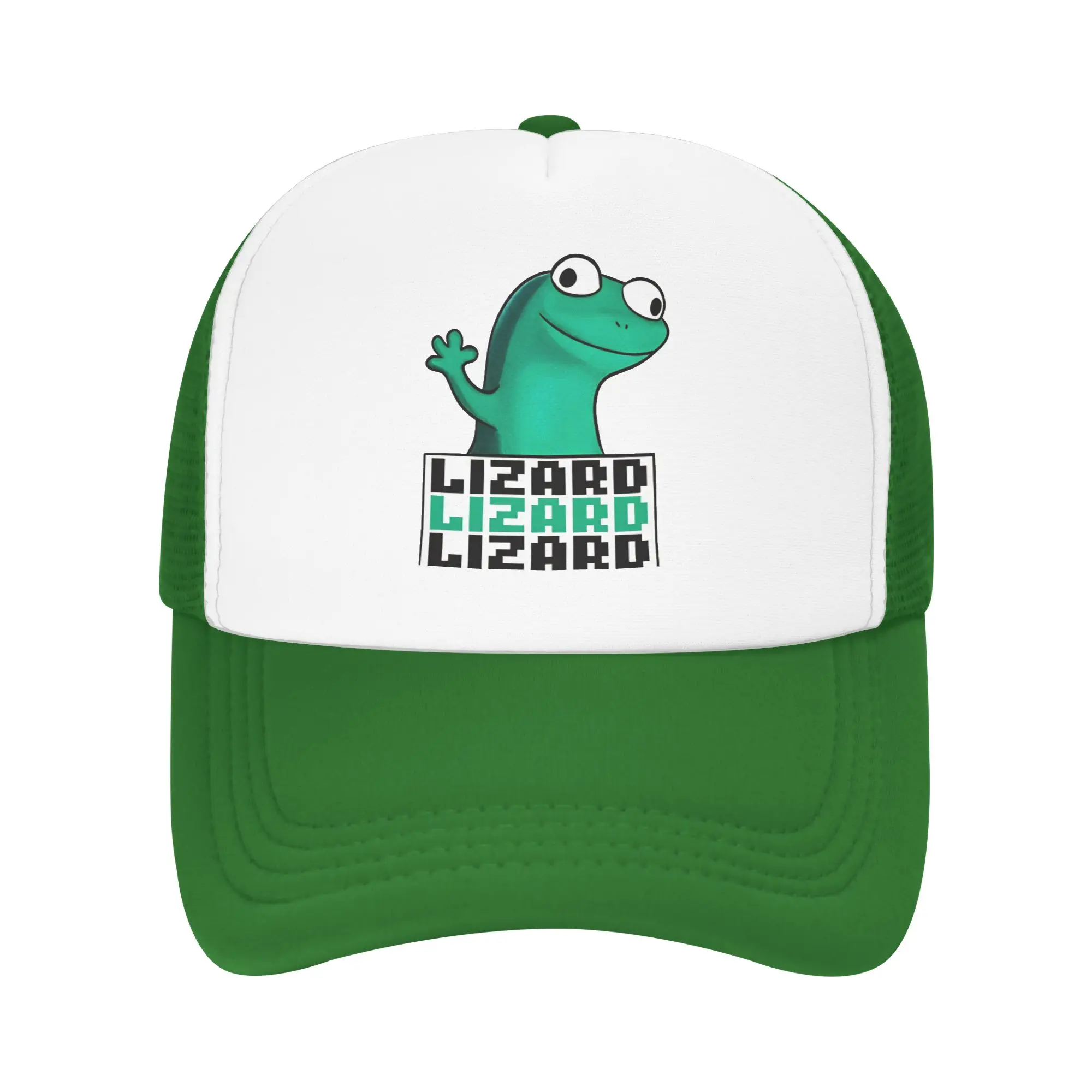 Retro Cartoon Tom Lizard Hoppers  Mesh Baseball Caps Sun Hats  Dad Hat Adjustable Snapback Caps Fishing Hat Summer Trucker Cap
