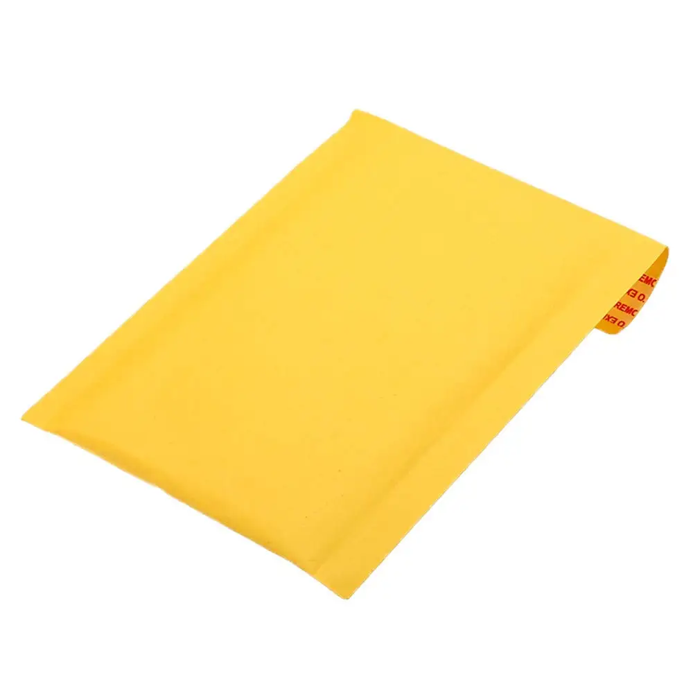 

Upgraded 100Pc/Lot Thickened Kraft Paper Bubble Envelopes Bags Mailers Padded Shipping Envelope With Bubble Mailing Bag Business