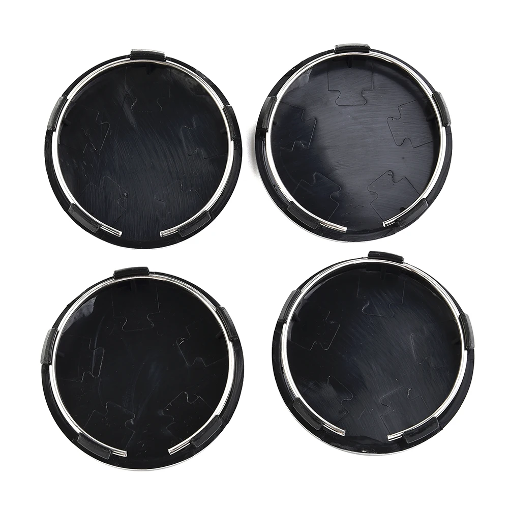 4Pcs 60mm Cars Wheels Center Hub Cap Autos Rim Covers For BMW E60 E61 For Nissan For A3 A4 A5 A6 For Most Cars Trucks Vehicles