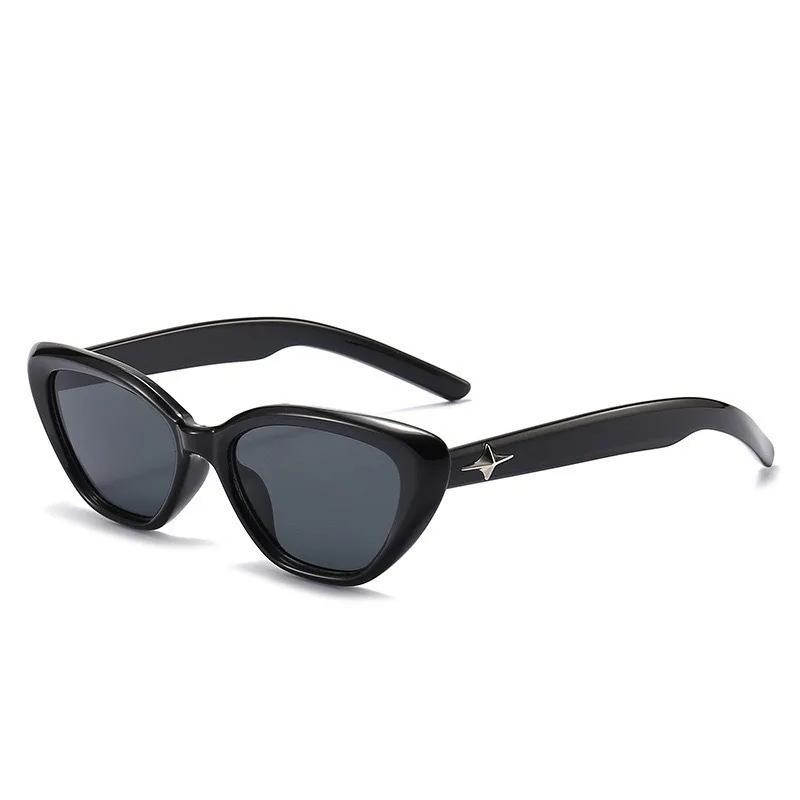 Koreanische Cat Eye Fashion Sonnenbrille für Damen Sonnenschutz – Detail 5
