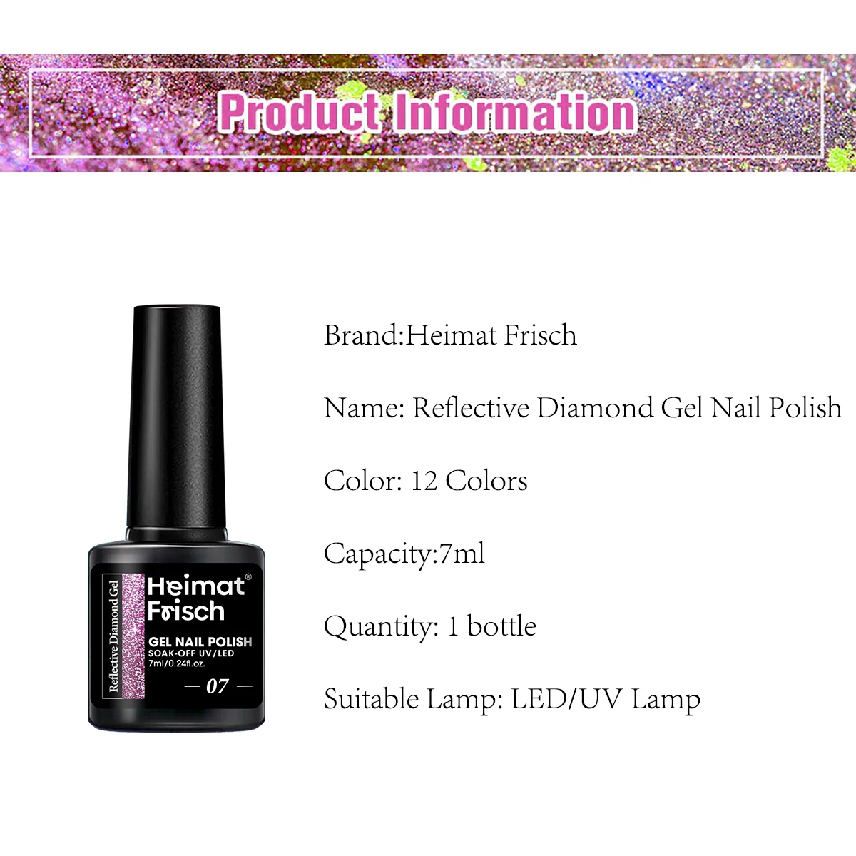 Heimat Frisch ラインストーン ソリッドカラー ジェルネイルアート、ホリデーネイルアート、パーティーネイルアート、フェスティバルデザイン、グラマラスネイルアート、スクラッチ