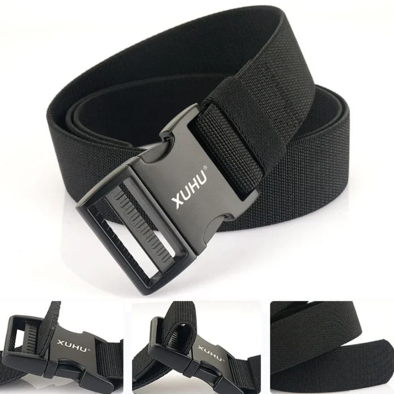 Aluminum Alloy Buckle Tactical Men's Belt Training Tactical Belt Multi-functional Nylon Outdoor Training Belt