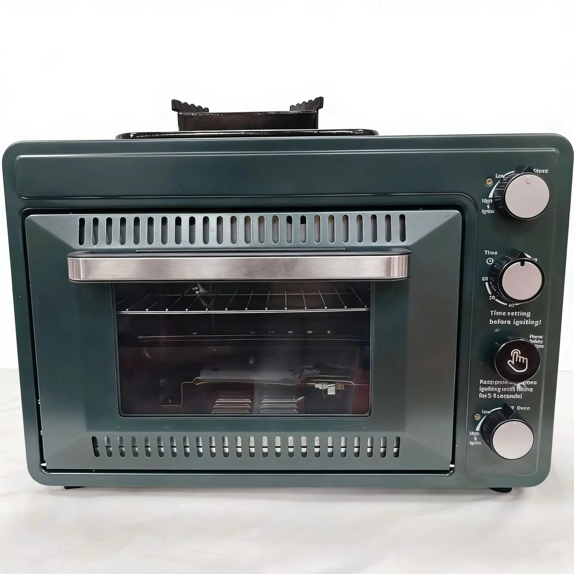 

Outdoor Multi-function Butane Manual Windproof Barbecue Grill Large Capacity Baking Small Cassette Camping Portable