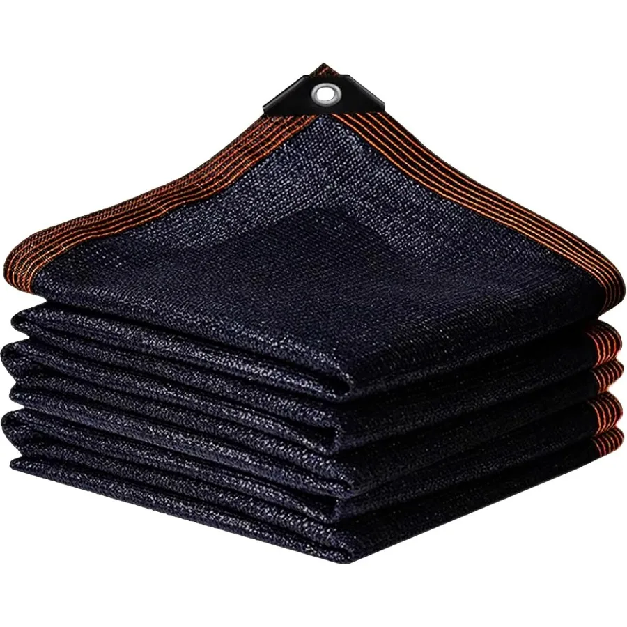 

Ткань для навеса 90 для садовых растений, 3x10 футов, теневая сетка с втулками, уличные солнцезащитные черные шторы, защита от затенения, незамерзание для план