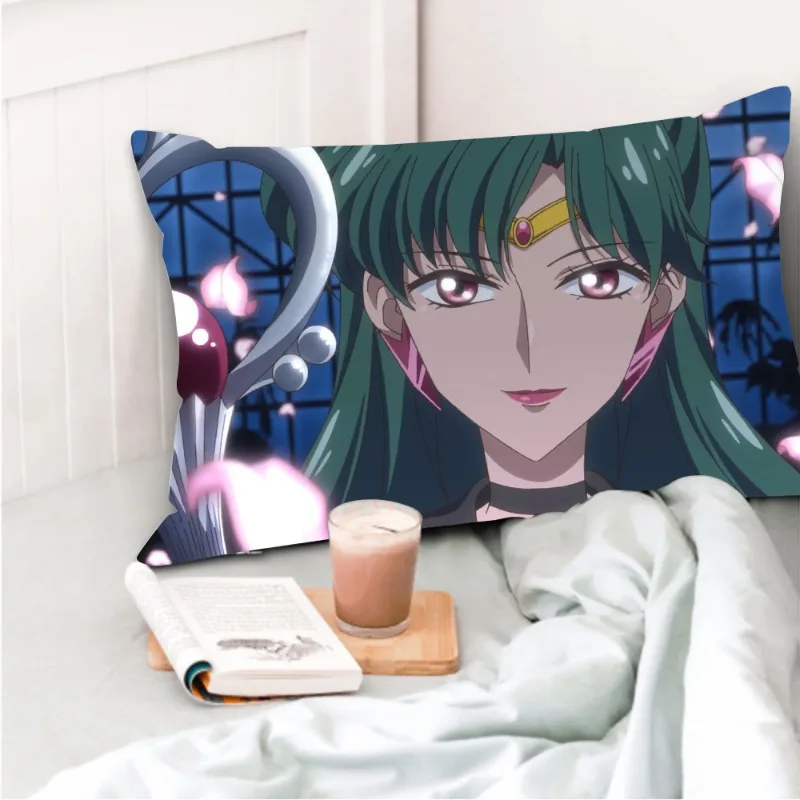 50X30cm Sailor Moon Cute Pillowcase Cartoon Anime Graphic Print Sofa Decor Women Room Decorations Pillowslip Party Decoration