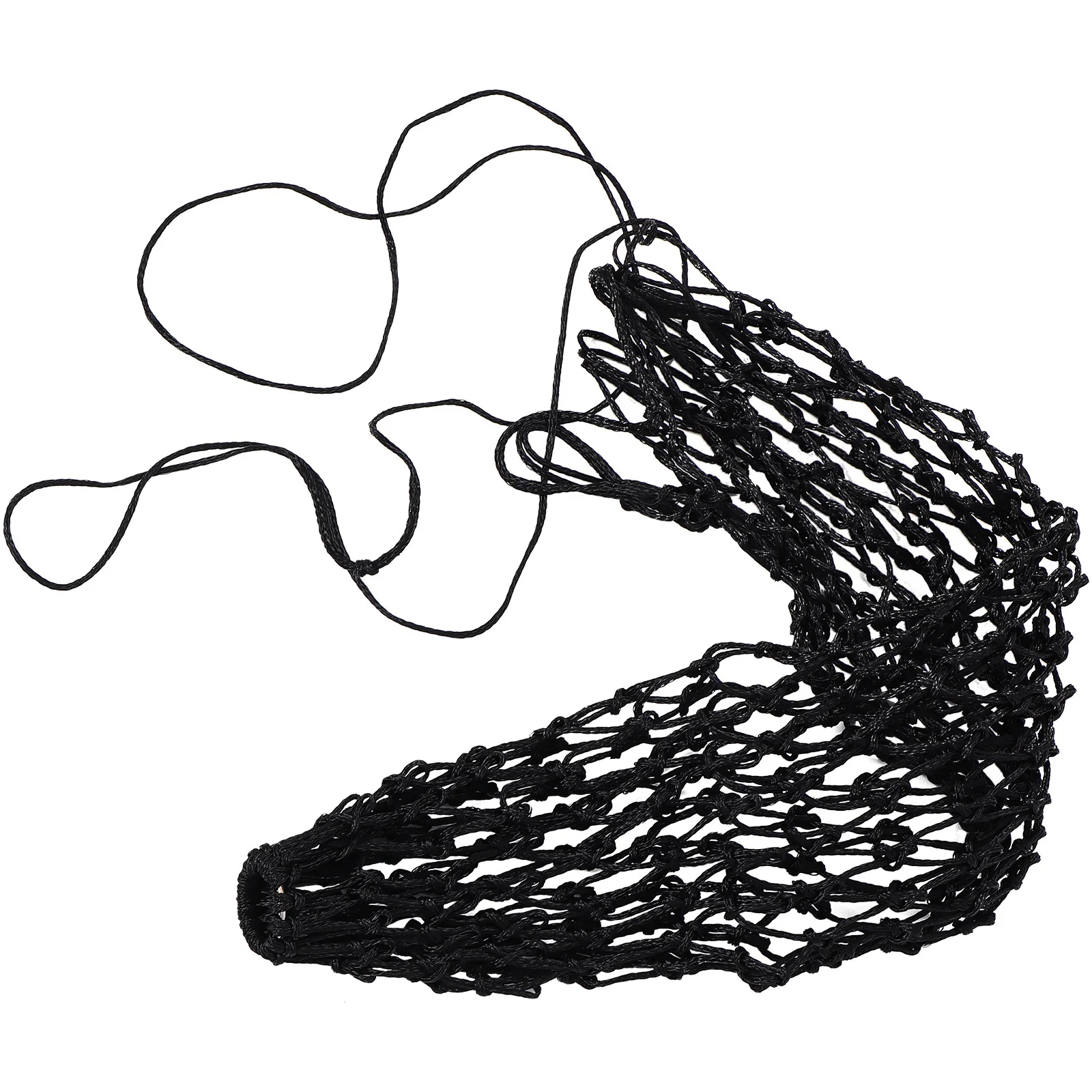 أكياس القش المغذية البطيئة خنازير غينيا الماعز الكلاب الحيوانات الصغيرة النايلون الكريات السوداء تغذية صافي قفص السلطانية