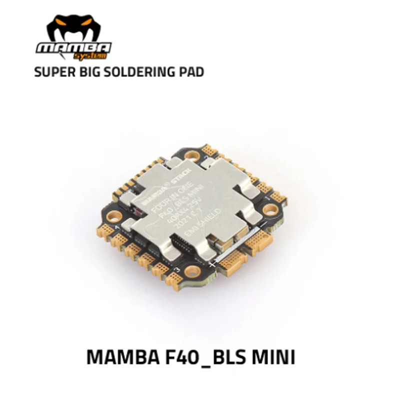 

MAMBA F40 _BLS MINI ESC 4~6S Lipo BLHeli_S CH40 40A×4 for FPV Racing