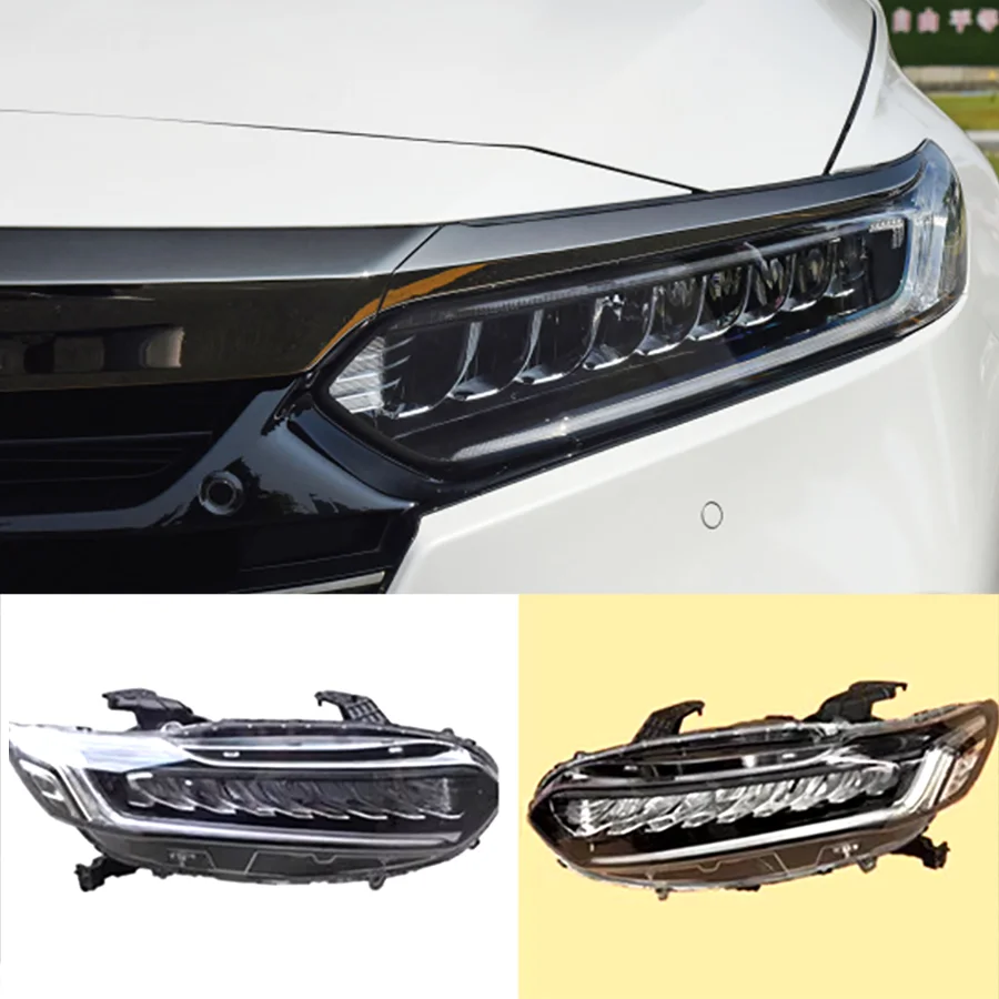 

1Pc Car Light Auto Headlight Half Assembly Turn Signal Lamp Accessories Automotive Accessories Fit For Honda Accord 2018-2022