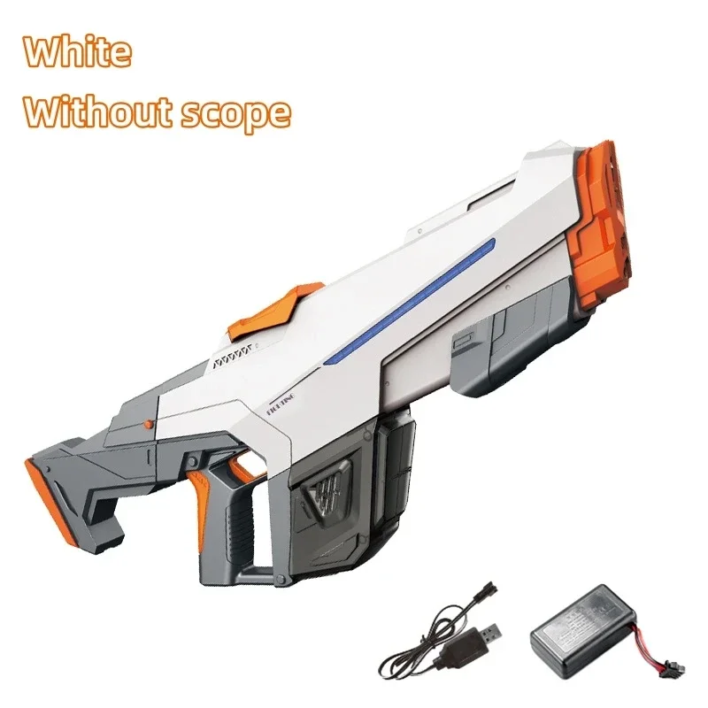 

Electric Water Gun Fully Automatic With Continuous Lighting High-Capacity Toy Guns， Summer Pool Outdoor Toys for Kids Adults