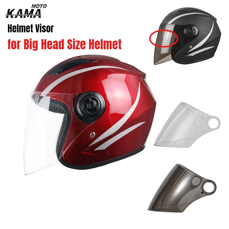 

Helmet Visors for Only Applicable To Our Store for Big Head Size Helmet ,PC Material Helmet Visor Lentes Para Casco De Moto