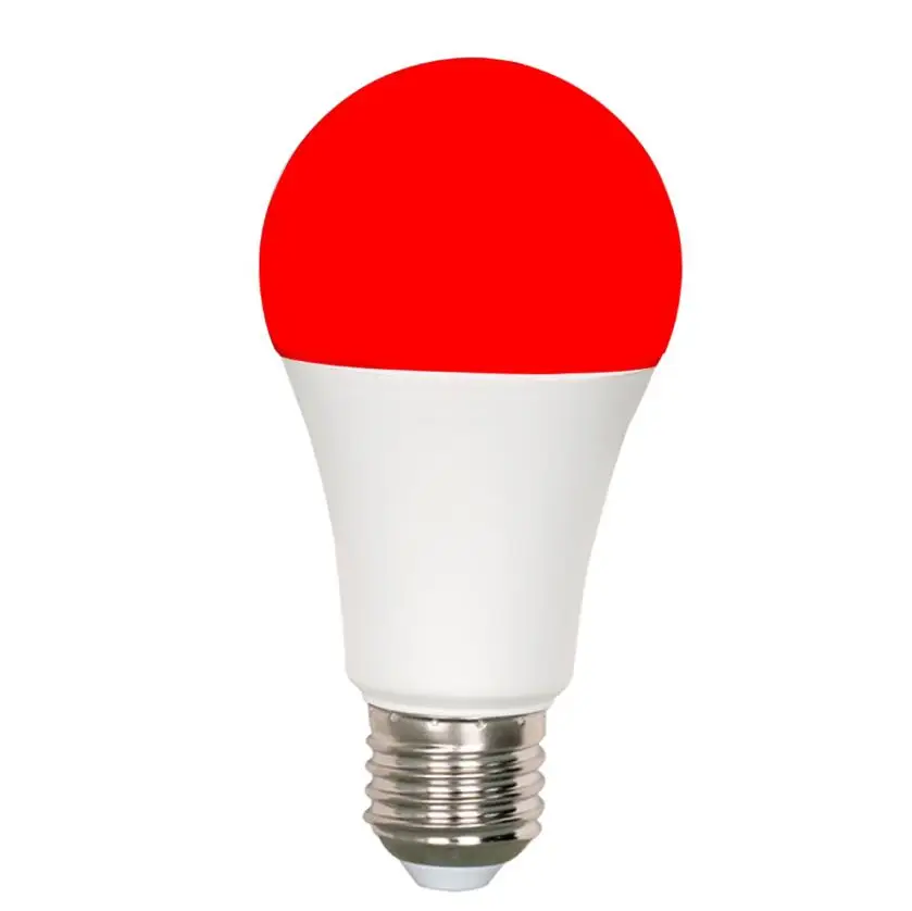 

AC100-240V 5W 7W 9W A60 Red Lighting E26 E27 Led Bulb Light