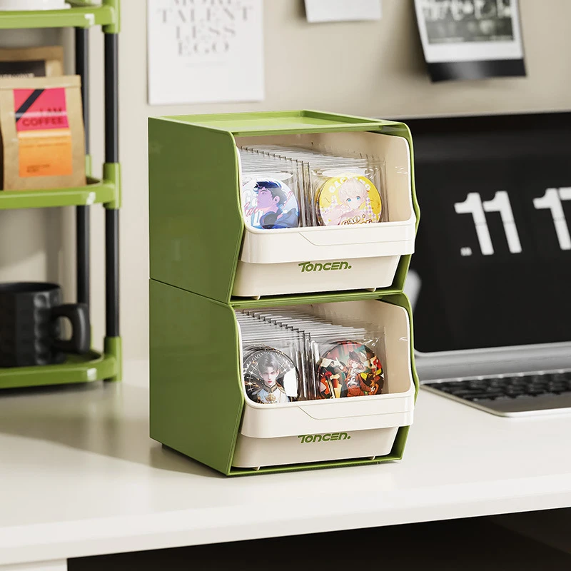 Ins Coffee Capsule Storage Box Creative Coffee Tea Bag Organizer Desktop Sundries Shelf For Stationery Cosmetics