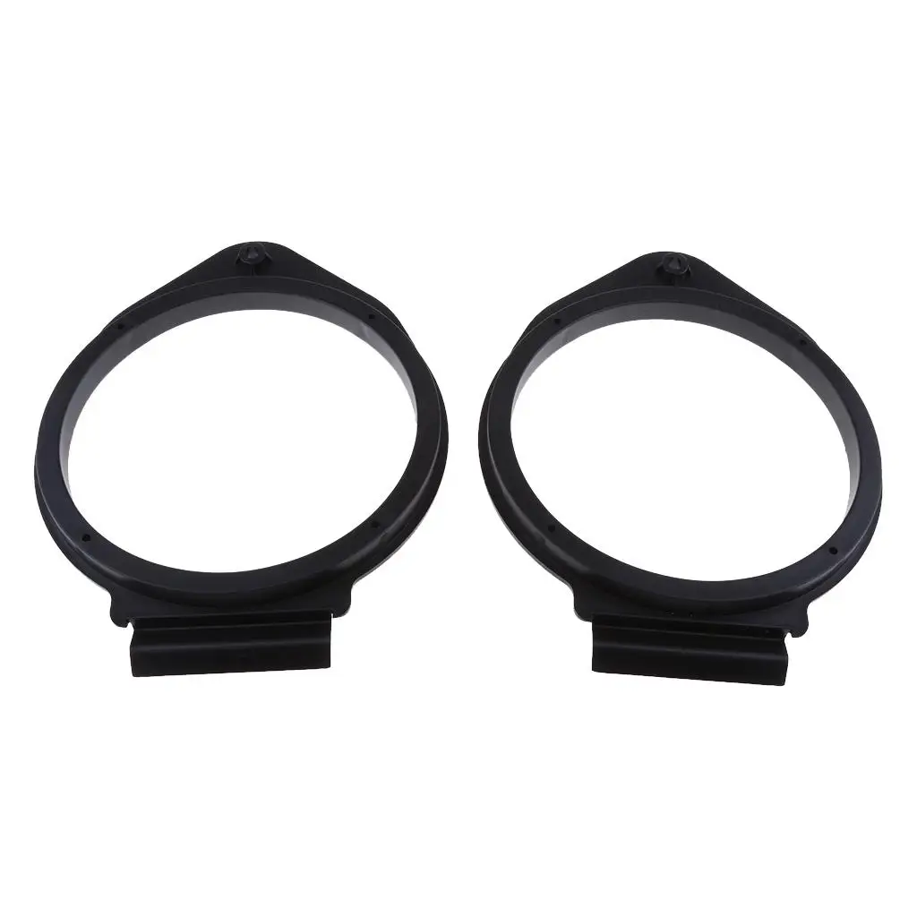 6.5Inch Car Speaker Spacers Adapter Black Mount Bracket for ,Excelle, 1.3cm Depth 2